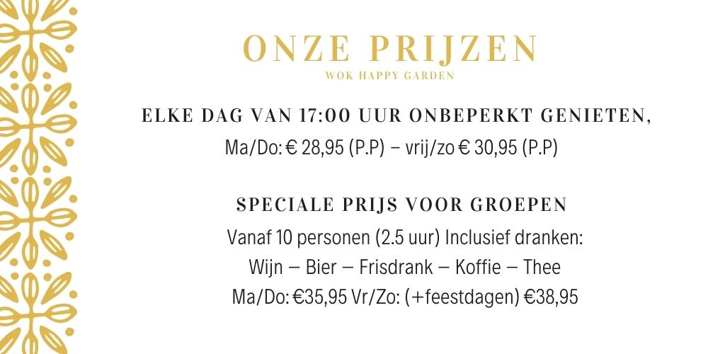 prijzen happy garden